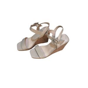 Marc Fisher Women's Nude Wedge Sandals Size 9